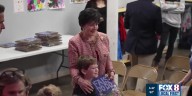 Saints owner Gayle Benson reads to kids for month of giving celebration