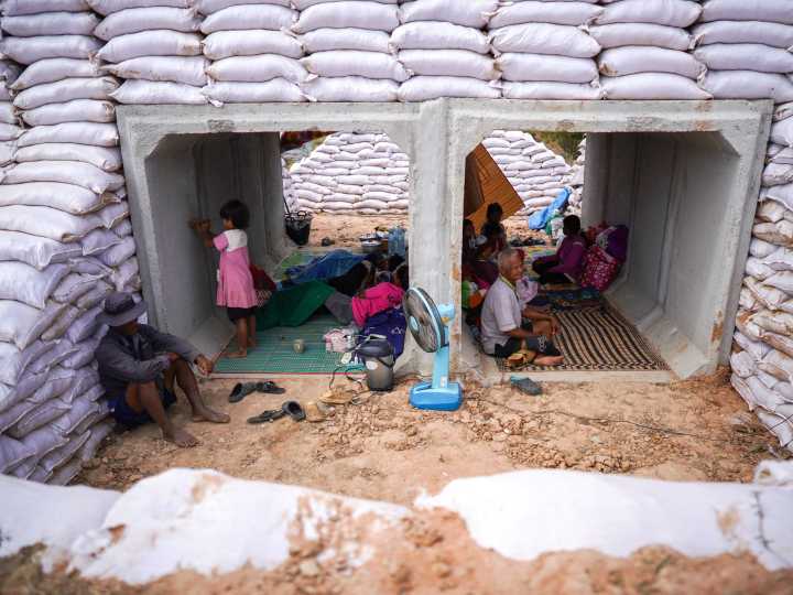 Thailand-Cambodia border clashes enter third day as 500,000 flee fighting