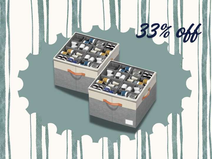 Save 33% on an Amazon shoe storage duo during a limited