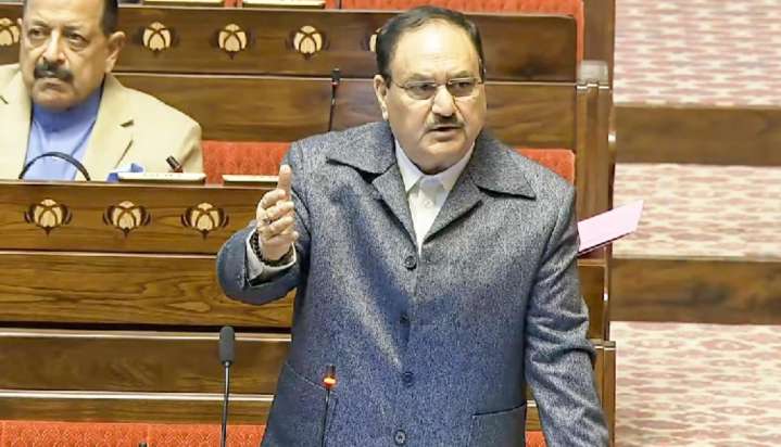 RS Witnesses Uproar As JP Nadda Digs Out Nehru’s Letters On Vande Mataram