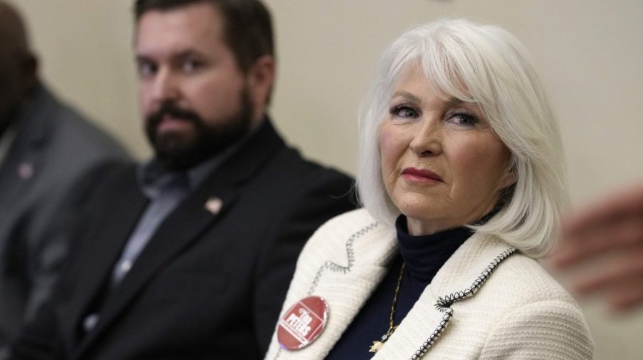 Trump says he’s just pardoning Tina Peters convicted in state court