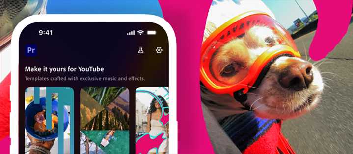 Adobe launches content creation hub in Premiere mobile for YouTube Shorts creators