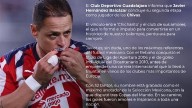 Chivas anunció la salida de Chicharito para el Clausura 2026