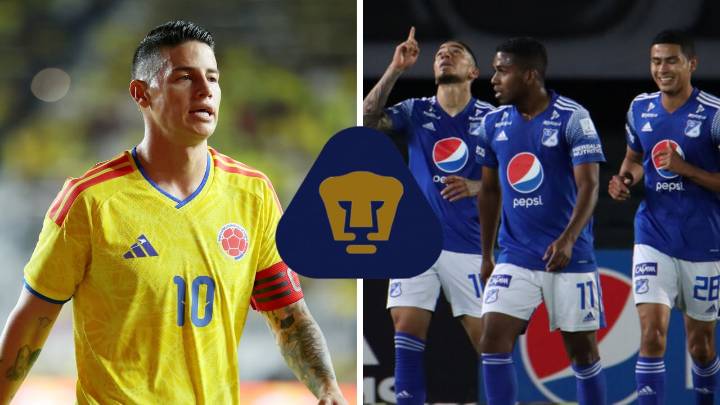 Brilló en Millonarios y ahora sería contratación estelar, junto a James Rodríguez, en Pumas