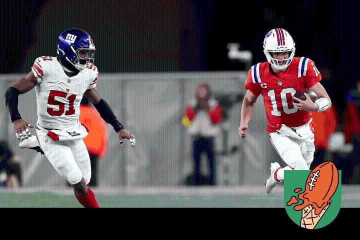 Differing results for Abdul Carter and Drake Maye, plus what fans think about tush push