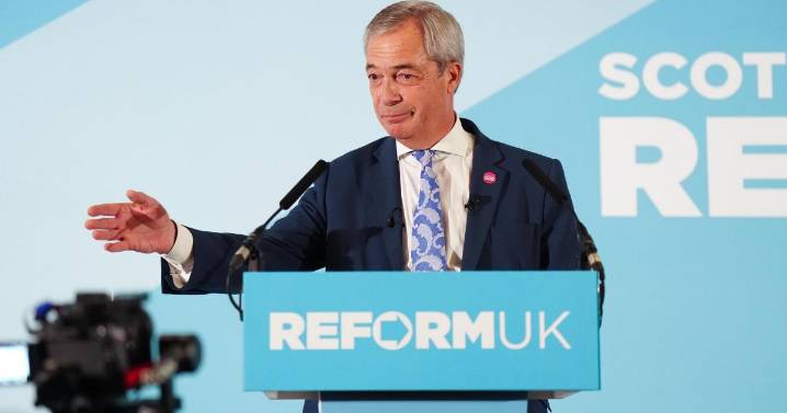 Police assessing allegations of Reform UK overspend in Farage election campaign