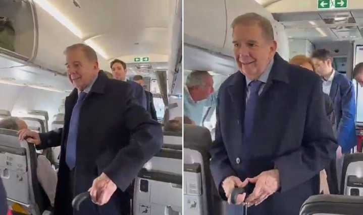 Edmundo González Urrutia viajó a Oslo para asistir a entrega del Nobel de la Paz