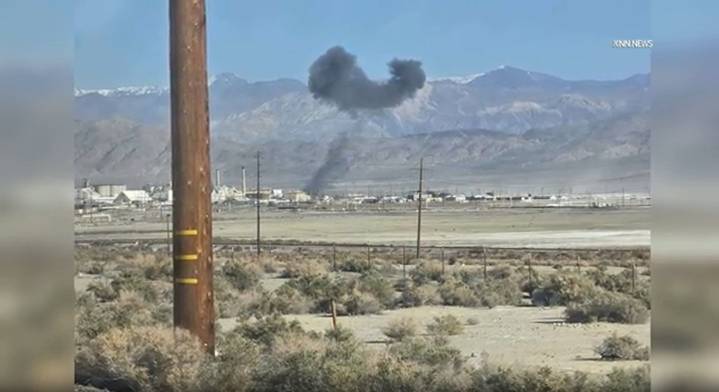 Pilot hospitalized after plane crashes in Trona in rural San Bernardino County