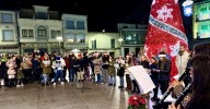 El encendido de luces da la bienvenida a la Navidad en Guijuelo