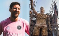 India rinde tributo a Messi con una estatua colosal de 70 metros