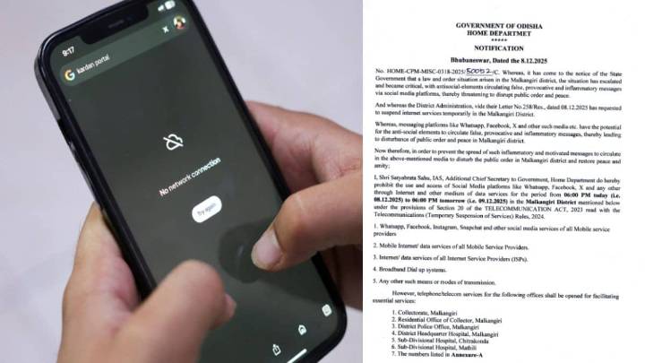 Woman’s Headless Body Found in Odisha's Malkangiri, Internet Suspended India News