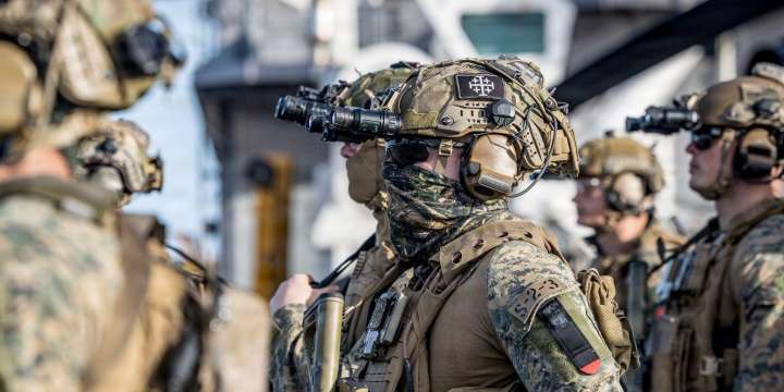 Military Propaganda for Boat Strikes Includes “Crusader Cross”