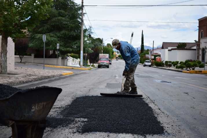 Anuncian bacheo en seis zonas de la ciudad este lunes 1 de diciembre