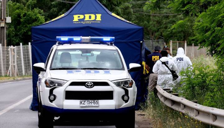 Padre e hijo mueren baleados en la cabeza en Cabrero: PDI investiga el doble homicidio