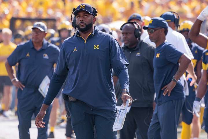 Michigan fires football coach Sherrone Moore over inappropriate relationship