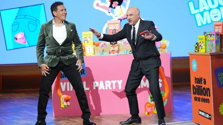 'Shark Tank' Sneak Peek: Kevin O'Leary & Daniel Lubetzky Go 'Bananas' in Holiday Episode (Exclusive)