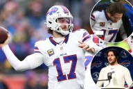 Josh Allen vomits on sideline before Bills rally to top Patriots