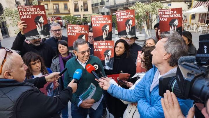 Convocan en Valencia una manifestación por la vivienda el 20 de diciembre