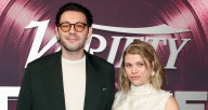 Sofia Richie Cradles Baby Bump While Supporting Husband Elliot Grainge at Variety Hitmakers Brunch | Arielle Schnitzer, Elliot Grainge, Pregnant Celebrities, Sofia Richie, Val Blavatnik | Celebrity Ne