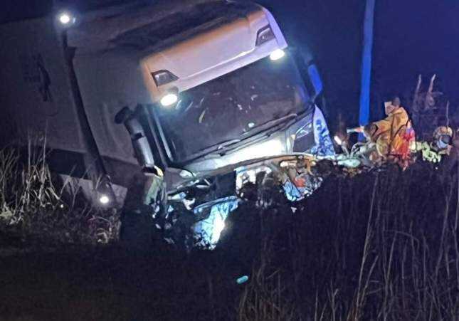 Detenido un camionero implicado en un accidente con al menos un fallecido
