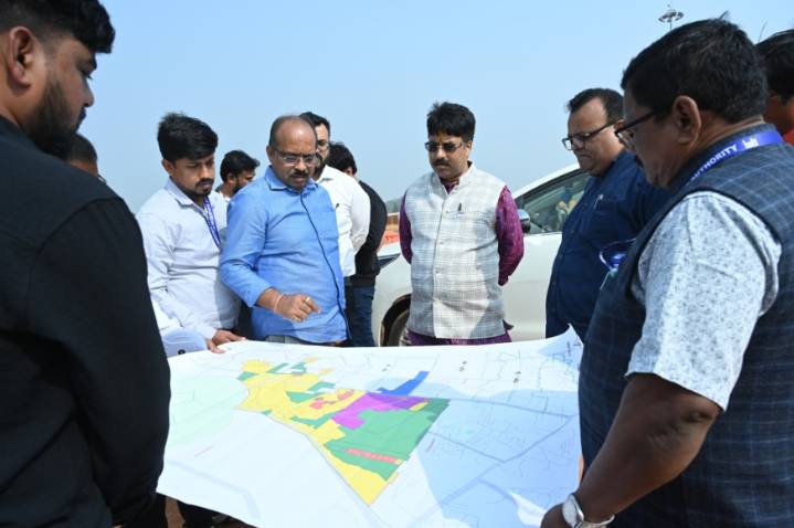 H&UD Minister Inspects Progress of TP Schemes and New City Project in Bhubaneswar