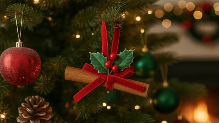 No es por el aroma: por qué recomiendan poner una rama de canela en el árbol de Navidad