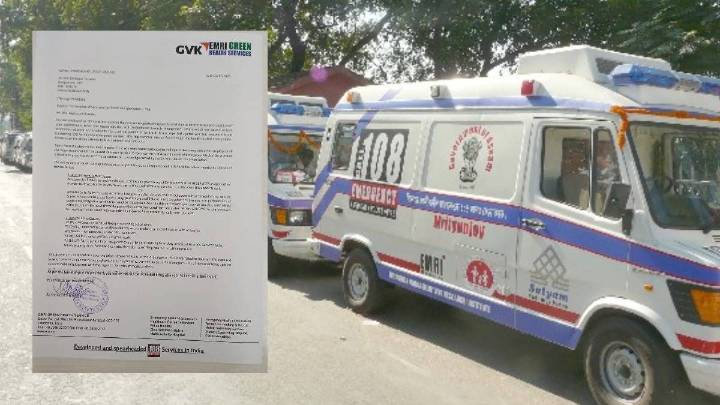 Assam: 108 ambulance employees served termination notices following mass protest