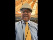 Looking at repairs inside Tropicana Field after roof repairs were completed