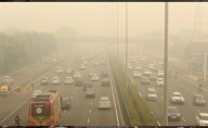 Delhi chokes as AQI nears 'severe' level