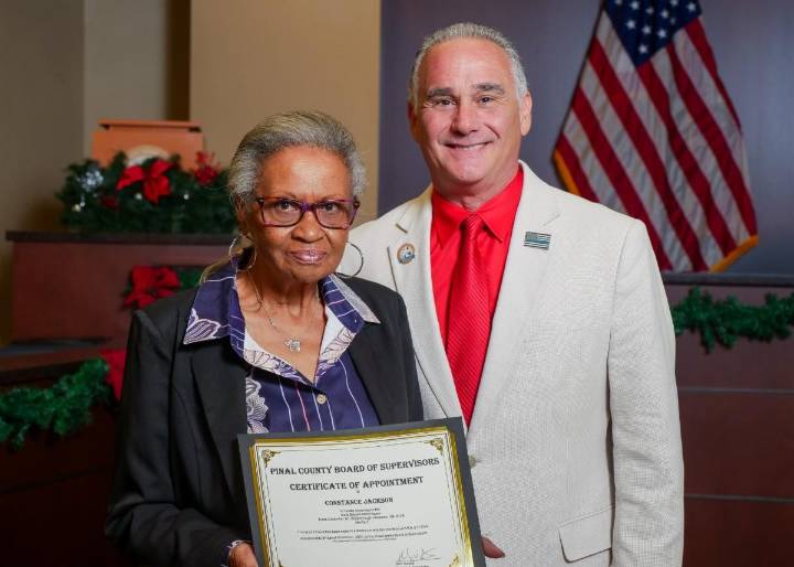 Supes reappoint Maricopa's Jackson to Merit System Commission