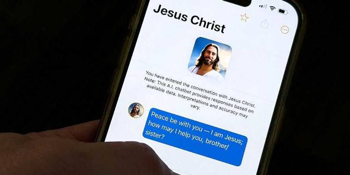 ‘Chatbot Jesus’ is a digital fake — and churches are falling for it