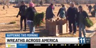 Wreaths Across America Day at Evergreen Cemetery