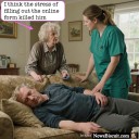 The NHS online consultation app :(