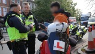 Delivery drivers arrested in London as dozens face deportation for illegal working