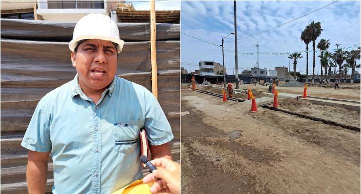 Chincha: regidor Loyola advierte ausencia de personal clave en obra de Sunampe