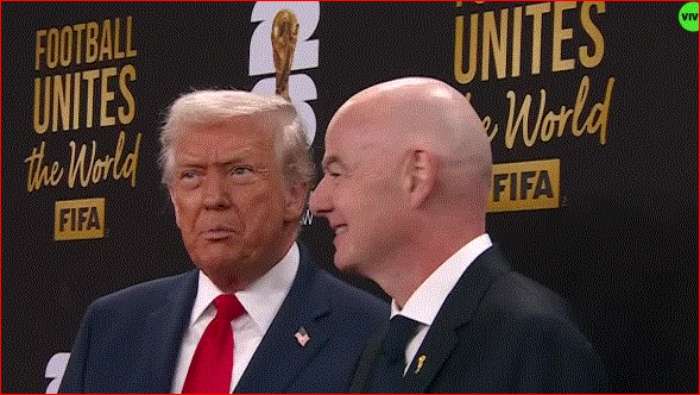 VIDEO Gianni Infantino entregó el Premio de la Paz a Trump