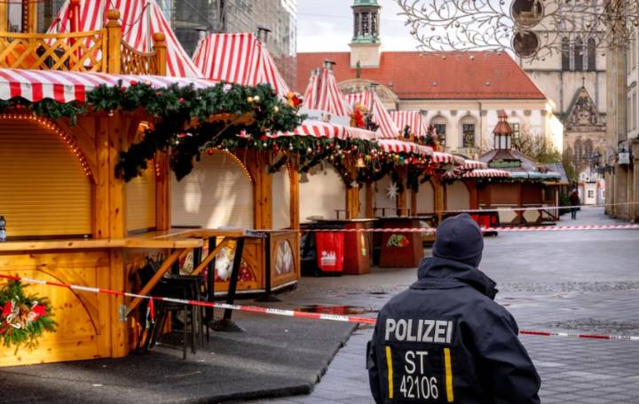 Alemania impide ataque en mercado navideño