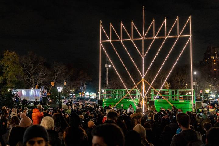 The World’s Largest Menorah, Standing 36 Feet Tall, Will Be Lit On Fifth Avenue This Month