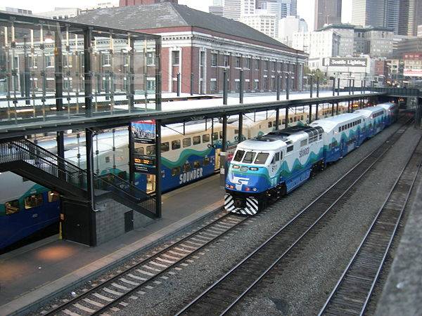 Sounder train running to Seahawks vs. Colts game Dec. 14