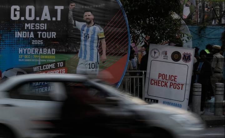 India blinda con 4 mil policías la visita de Messi a Hyderabad, tras disturbios en Calcuta