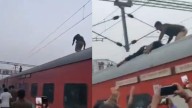 UP Man Climbs Roof Of Moving Train, Halts Rail Traffic For 40 Minutes: ‘Subway Surfers In Real Life’
