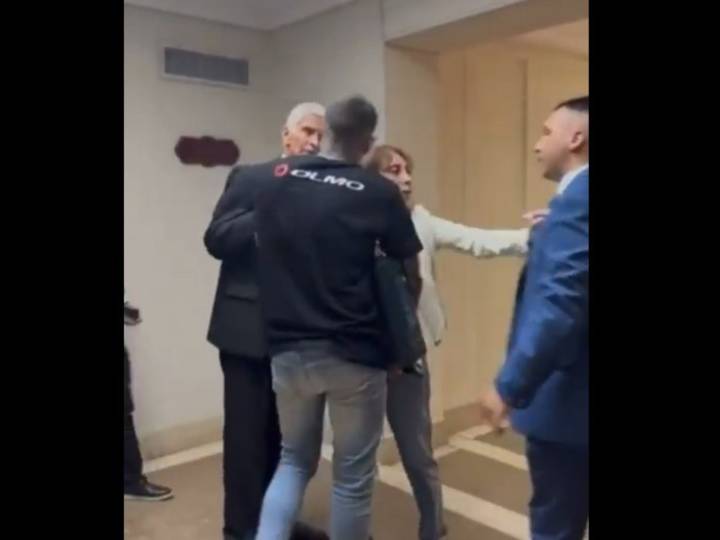 Debut y escándalo de una senadora K: terminó a los empujones con el personal de Seguridad para quedarse con un despacho