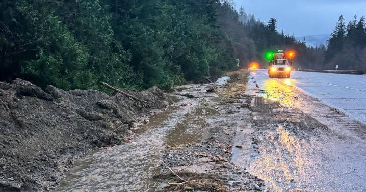 Storm systems bring heavy rain to the Pacific Northwest and a wintry mix to the Upper Midwest