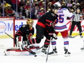 Ottawa Senators finish without Shane Pinto in loss to New York Rangers
