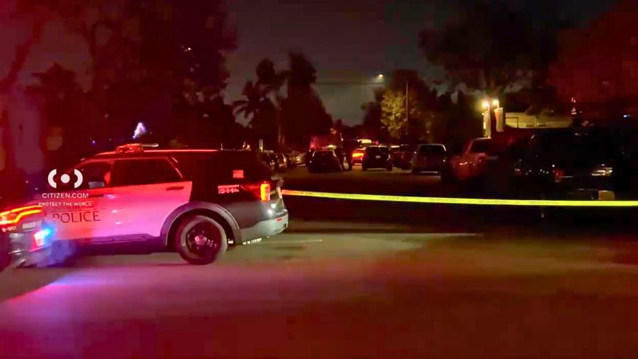 1 killed, over 12 suspects detained in Anaheim officer
