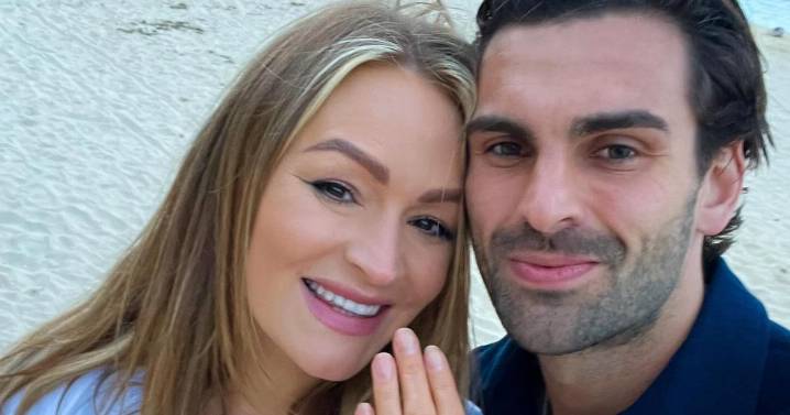Laura Woods and Love Island Adam Collard's relationship as she collapses live on ITV