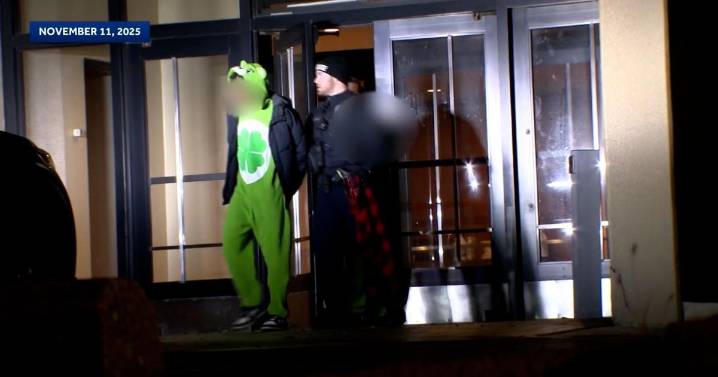 WATCH: 'Care Bear' break-in, police arrest 7 inside vacant hotel