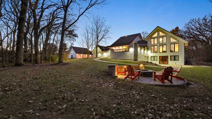 Check out this Polk City home, featuring speakeasy bar, three kitchens