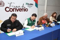Suscriben convenio Canaco y Mejora Coahuila; afiliados podrán gozar de los más de cien programas