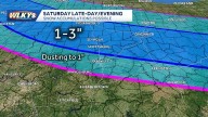 Impact Weather: Snow showers Saturday night then bitterly cold Sunday